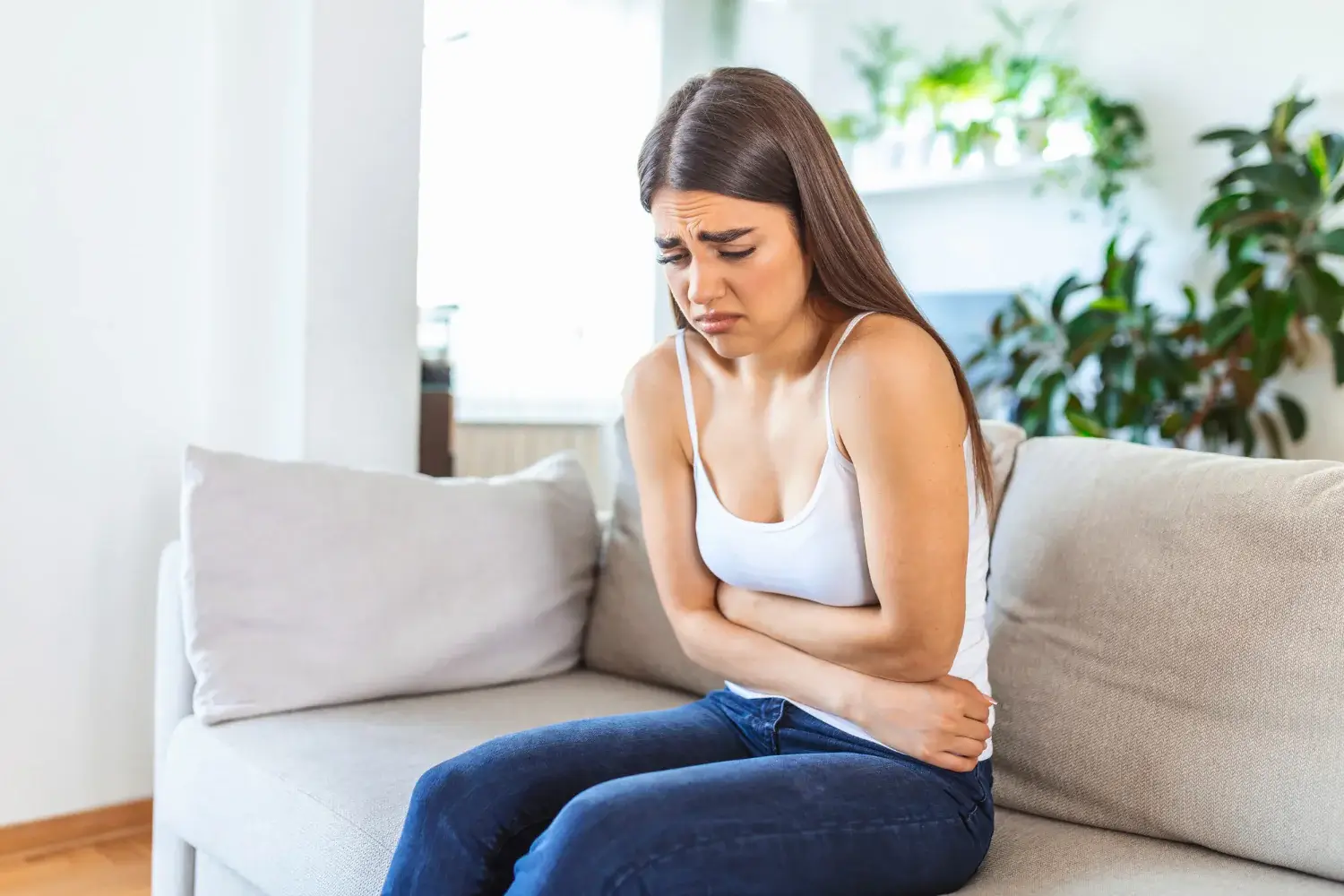 acid reflux woman